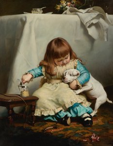 Una vez mordido, dos veces tímido, 1885 de Charles Burton Barber