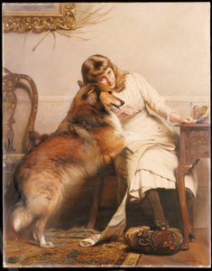 Enamorados, 1890 de Charles Burton Barber