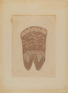 Cuello de capa de corteza de abedul de Charles Charon