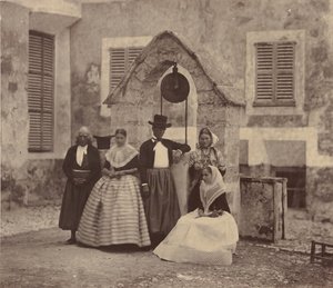 Baleares, aldeanos de Palma y sus alrededores, 1860