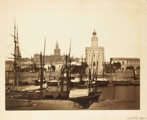 Catedral, Torre del Oro y Río Guadalquivir, Sevilla