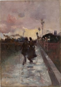 Volviendo a casa (El gris y el oro) de Charles Edward Conder