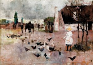 Hora del té de Charles Edward Conder