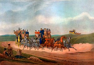 Los entrenadores de la oposición, 1837, 1927 de Charles Cooper Henderson