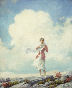 En la cumbre de Charles Courtney Curran