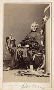 General Joseph Hooker,c. 1865 (foto) de Charles D. Fredricks