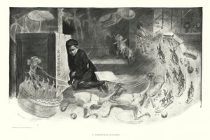 Una fantasía navideña (litografía)