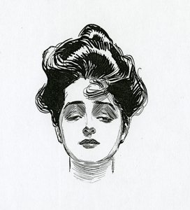 Una Chica Gibson, c.1902 de Charles Dana Gibson