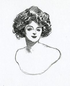 Una chica Gibson, c.1902 de Charles Dana Gibson