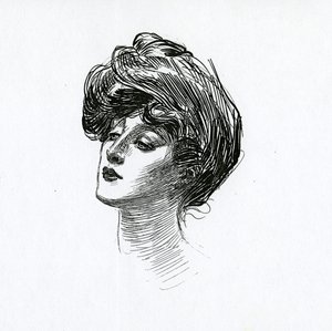 Una Chica Gibson, c.1902 de Charles Dana Gibson