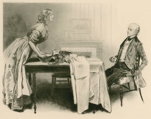 Dick Swiveller y la Marquesa de Charles Dana Gibson