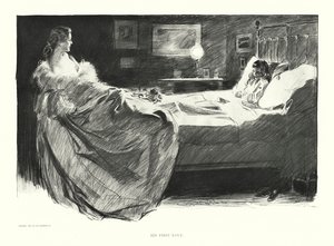 Su primer amor (litografía)