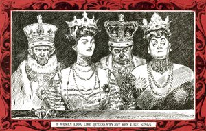 Si las mujeres parecen reinas, ¿por qué no los hombres como reyes?