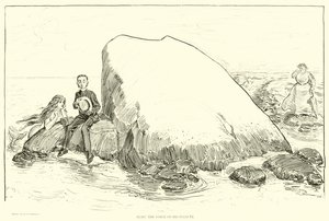 Ilustración para La Escalera Social de Charles Dana Gibson