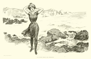 Ilustración para La Escalera Social de Charles Dana Gibson