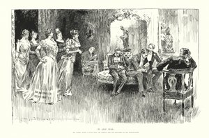 En año bisiesto (litografía) de Charles Dana Gibson