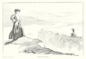 "Mira antes de saltar" (litografía)