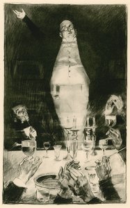 El Sr. Pickwick pronunciando su famosa oración de Charles Dana Gibson