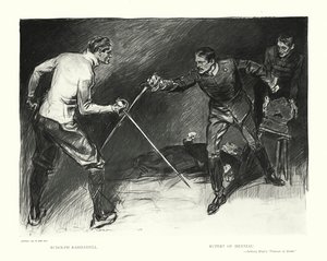 Rudolph Rassendyll, Ruperto de Hentzau (litografía) de Charles Dana Gibson