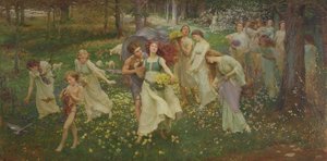 El progreso de la primavera de Charles Daniel Ward