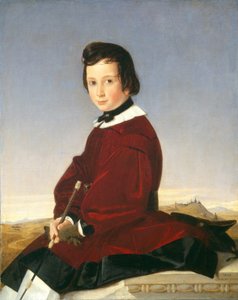 Retrato de una joven amazona de Charles David