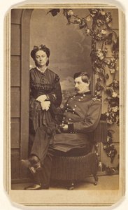 [General George Brinton McClellan y su esposa] de Charles DeForest Fredricks