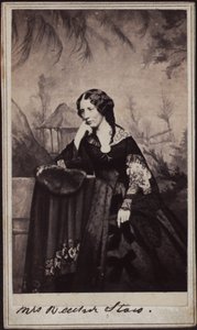 Retrato de Harriet Beecher Stowe 1811-1896, ca. 1860 de Charles DeForest Fredricks
