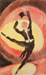 Bailarín Acrobático Masculino, 1920 de Charles Demuth