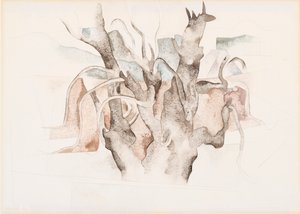 Bermudas - Árboles, 1917