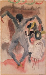Negro bailando de Charles Demuth