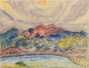 Paisaje temprano, 1914 de Charles Demuth