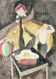 Dos Acróbatas Malabaristas, 1916 de Charles Demuth