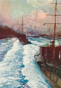 Los Avispones de los Mares. Destructores a Velocidad, c. 1917-1919 de Charles Dixon