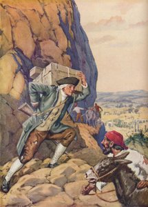 James Bruce ayuda a su seguidor, c1925