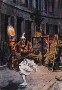 Ilustración para The Pickwick Papers de Charles Dickens (litografía en color) de Charles Edmund (after) Brock