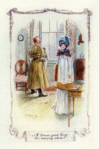 Una cosa famosa este plan de matrimonio, 1907 de Charles Edmund Brock