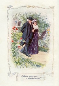 Catherine se convierte en una chica bastante guapa, 1907 de Charles Edmund Brock