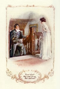 ¡Dios mío! ¿Cómo subiste por esa escalera? 1907 de Charles Edmund Brock