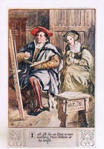 A menudo me siento durante una hora o más viendo a Hans Holbein en su pincel