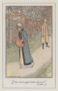Ilustración para Emma de Jane Austen de Charles Edmund Brock