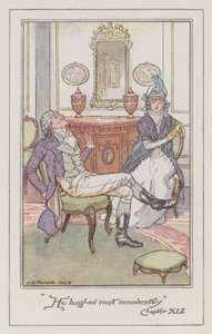 Ilustración para Sentido y Sensibilidad de Jane Austen de Charles Edmund Brock