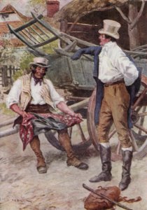Ilustración para El Gran Camino, un Romance de Kent de Charles Edmund Brock