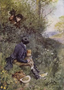 Ilustración para El Gran Camino, un Romance de Kent de Charles Edmund Brock