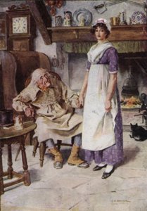 Ilustración para The Broad Highway a Romance of Kent de Charles Edmund Brock