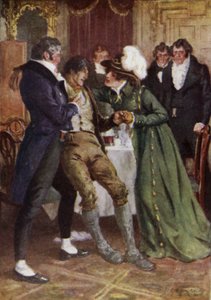 Ilustración para The Broad Highway a Romance of Kent de Charles Edmund Brock