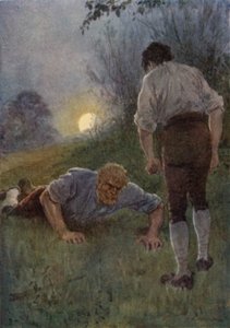 Ilustración para The Broad Highway, un romance de Kent de Charles Edmund Brock