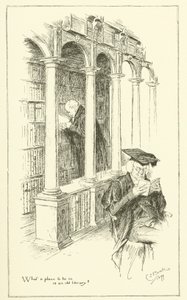 Ilustración para Los Ensayos de Elia de Charles Lamb de Charles Edmund Brock
