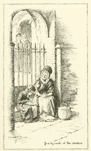 Ilustración para Los ensayos de Elia de Charles Lamb (grabado) de Charles Edmund Brock