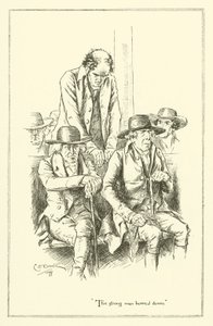 Ilustración para Los ensayos de Elia de Charles Lamb de Charles Edmund Brock