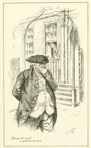 Ilustración para Los Ensayos de Elia de Charles Lamb de Charles Edmund Brock